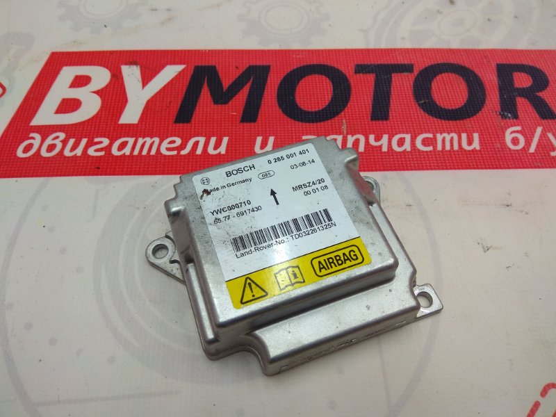 Блок управления аирбаг Land Rover Range Rover Vogue 2004 L322 4.4 V8 M62 YWJ500230 Б/У