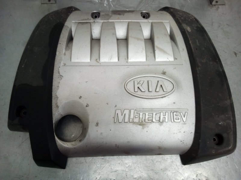 Накладка на двигатель Kia Spectra 2006 S6D 292402X600 Б/У
