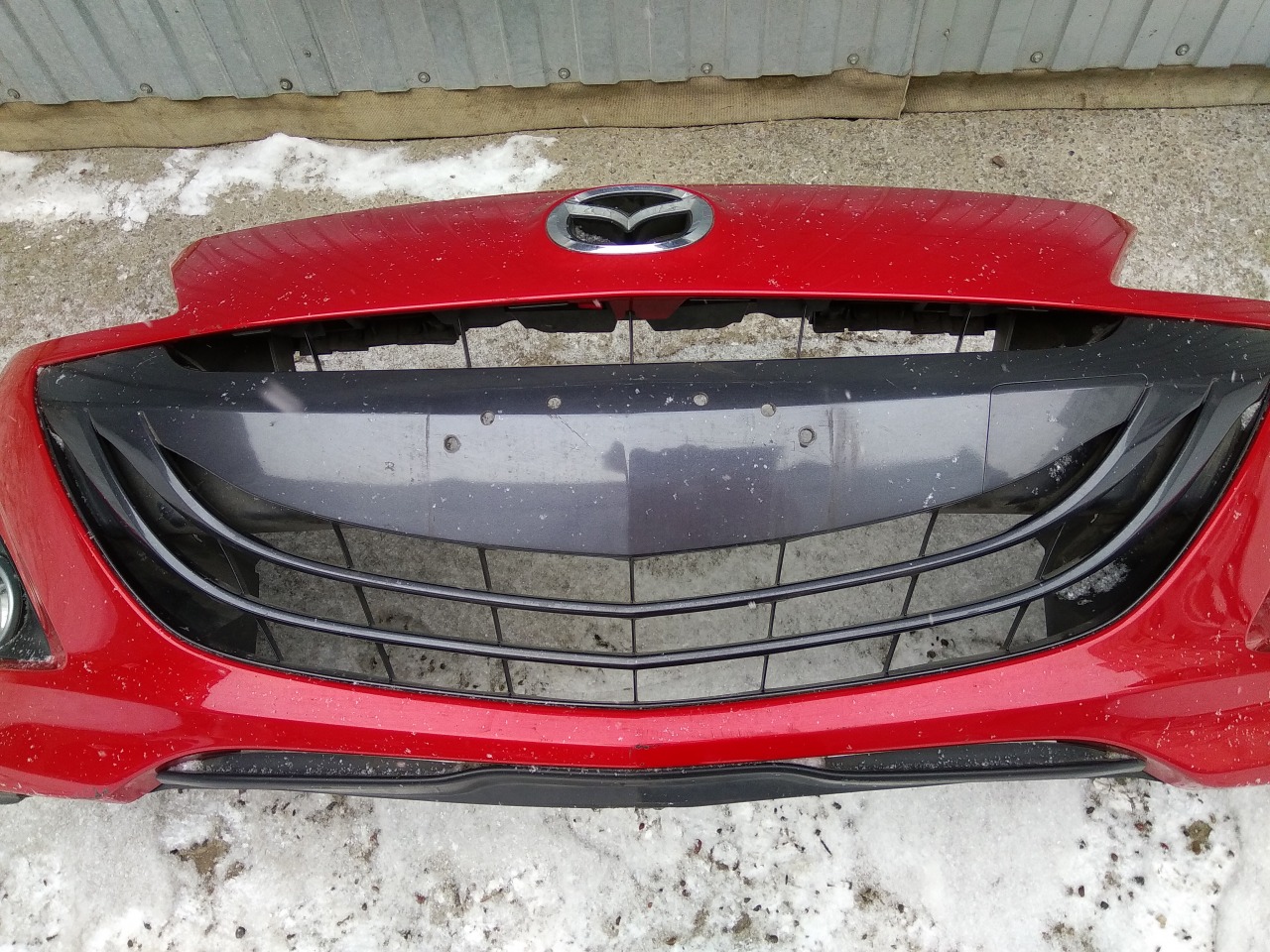 Бампер передний Mazda3 MPS 2009-2012 BLEAW