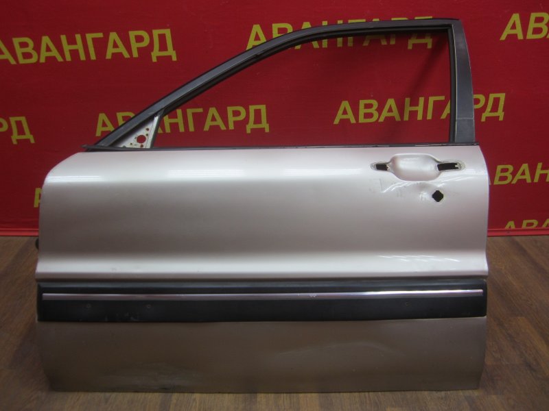 Дверь передняя левая Mitsubishi Galant 1990 6 MB 593259 Б/У