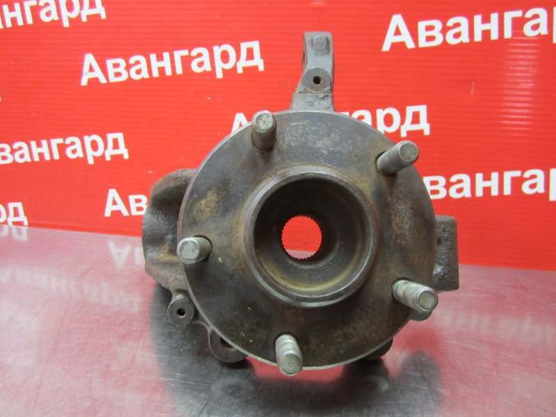 Кулак в сборе передний левый Mazda 3 2004 BK Z6 BN81-3K171 Б/У