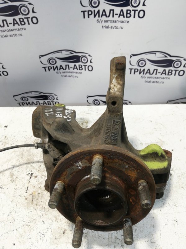 Кулак поворотный передний левый Ford Focus 2010-2018 3 Хэтчбек 16L Duratec Ti-VCT (123PS) 1702855 контрактная