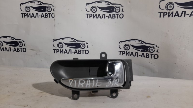 Ручка двери внутренняя задняя правая Nissan X-Trail T31 M9R 2 80670JG60B Б/У