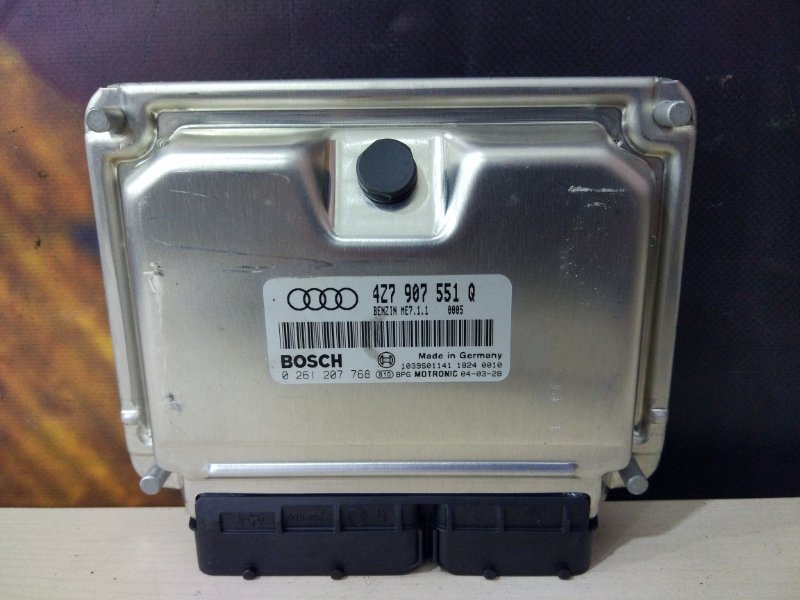 Блок управления двигателем AUDI Allroad 2004 C5 BES 4Z7907551Q контрактная