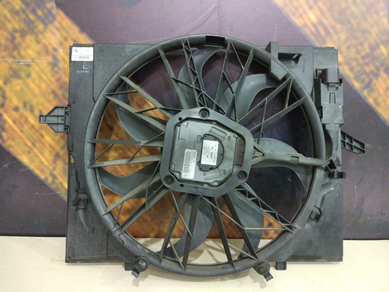 Вентилятор радиатора BMW 525i 2004 E60 M54 17427524881 контрактная