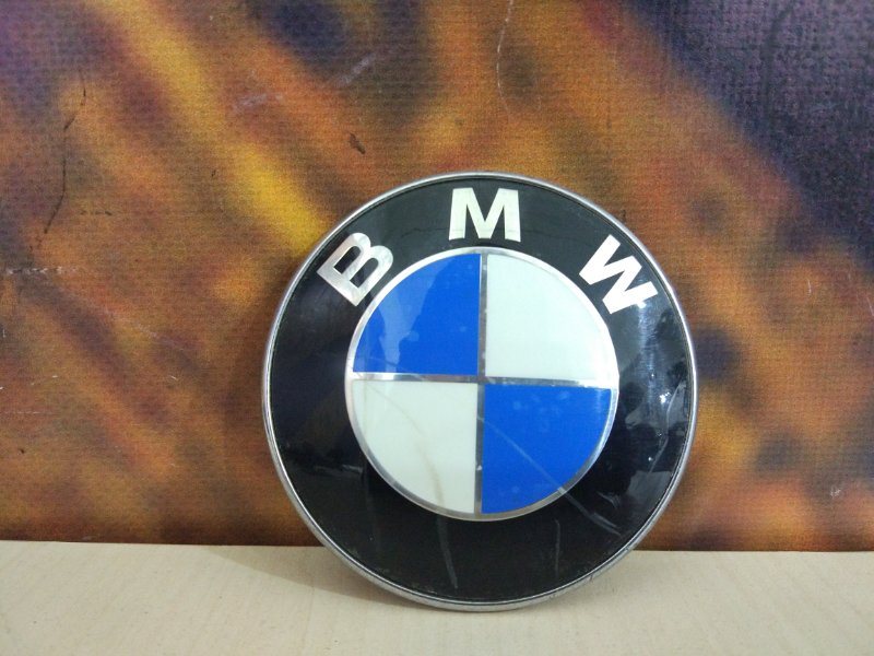 Эмблема BMW 525i 2004 E60 M54 51148132375 контрактная