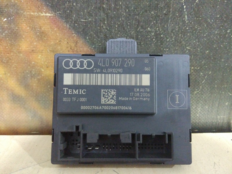 Блок комфорта AUDI Q7 2006 4L BAR 4L0910290 контрактная