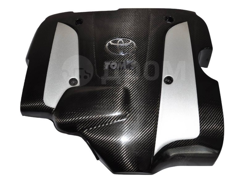 Крышка двигателя 3UZ Tom's Carbon Toyota Celsior 2002 UCF30 3UZFE 11209-50150 контрактная