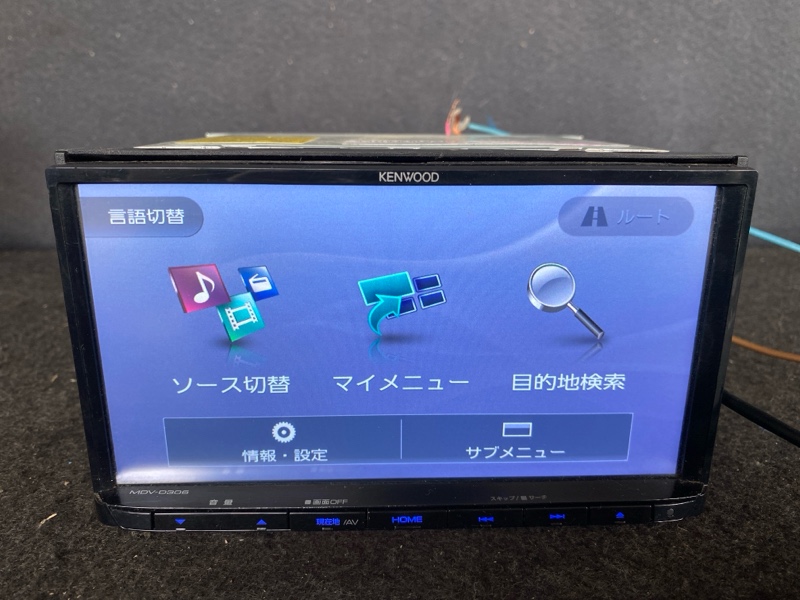 KENWOOD くい込ま MDV-D306
