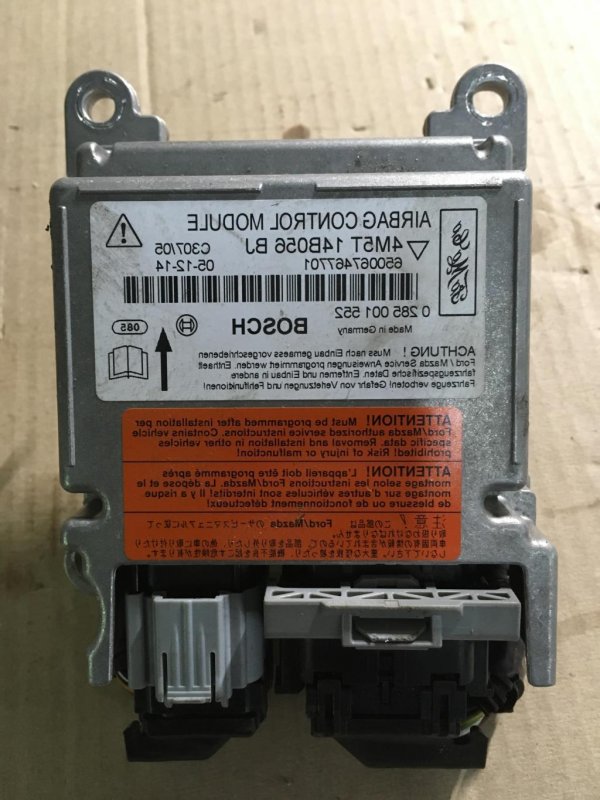 Блок управления AIR BAG Ford Focus 2 Универсал 1.8Л. 16V Q7DA Бензин 4M5T14B056BJ контрактная