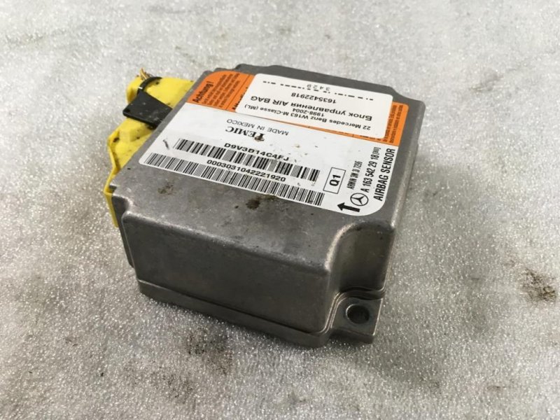 Блок управления AIR BAG W163 ML350 Внедорожник 628.963 400CDI Дизель