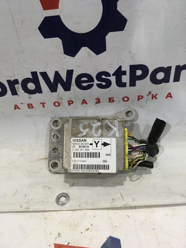 Блок управления AIR BAG Nissan Micra (K12) CR12DE Бензин 98820BC500 контрактная