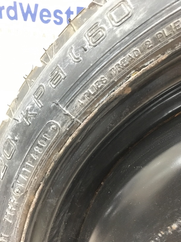 Колесо запасное (таблетка докатка) R17 5X114.3 4J ET35 DIA60 Avensis (T270) 02.2009 2.0 1ADFTV