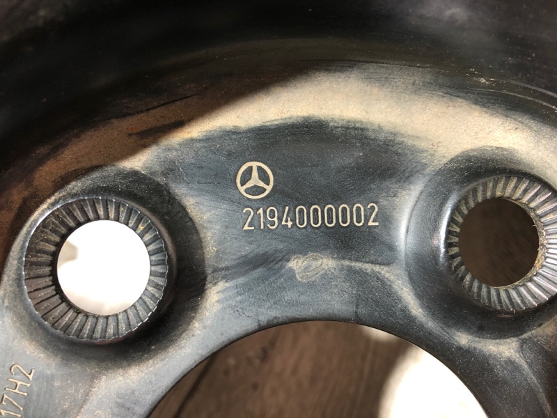 Диск запасного колеса (докатка) W211 E320 CDI 2004 Седан OM648.961