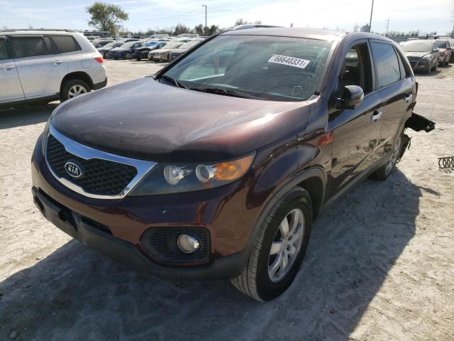 Накладка на крыло передняя левая Sorento 2 2010 G4KE 2.4