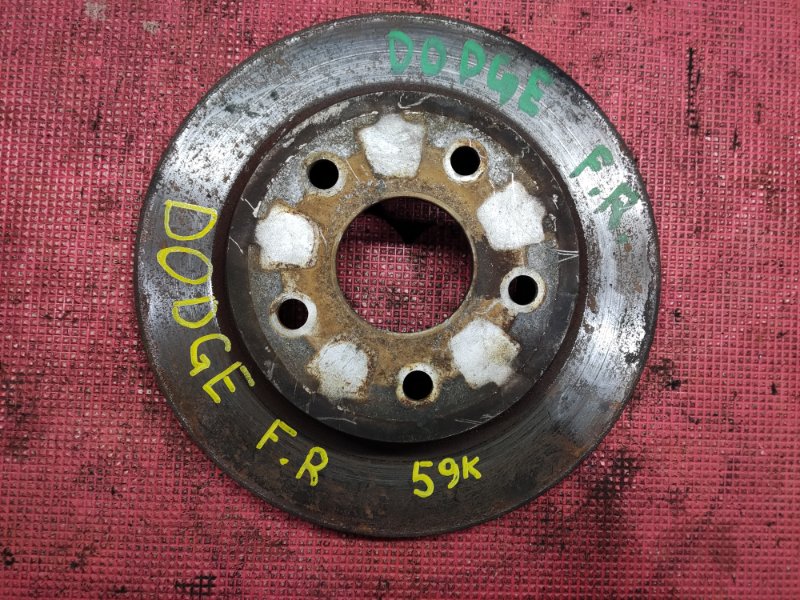 Тормозной диск передний правый DODGE DURANGO HB контрактная