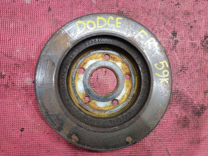 Тормозной диск передний правый DURANGO HB