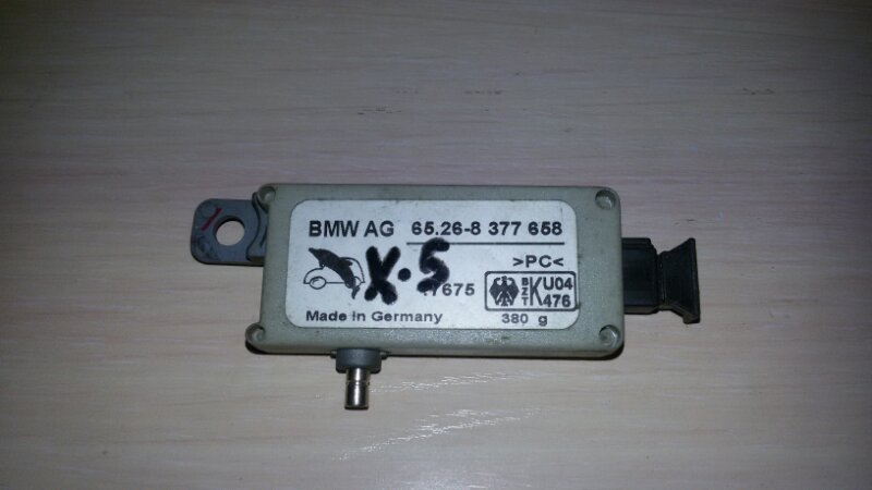 Усилитель антенны BMW X5 2001 E53 M62B44TU Б/У