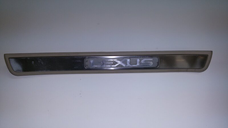 Накладка на порог дверная задняя правая Lexus GX470 2008 UZJ120 2UZ-FE 6791560020 Б/У