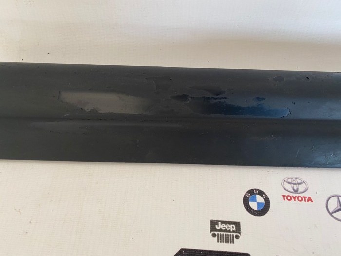 Накладка на порог дверная передняя левая BMW 7-Series 2006 E66 N62B40A 51478241247 Б/У