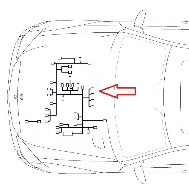 Проводка ДВС Mercedes-Benz C-Class W204 M274.910