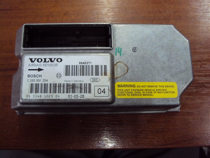 Блок управления аирбаг Volvo V70 2001 SW61 B5244S Б/У