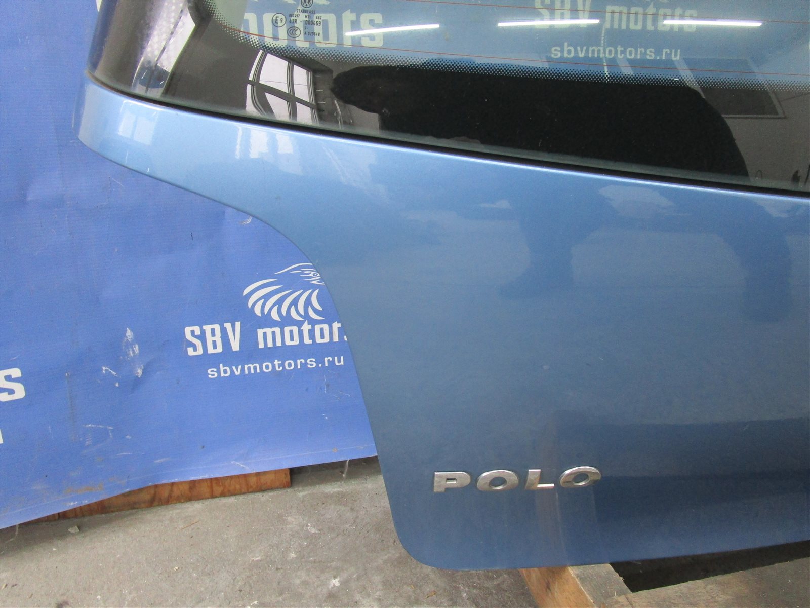 Дверь багажника задняя Polo 2006 9N3 BKY