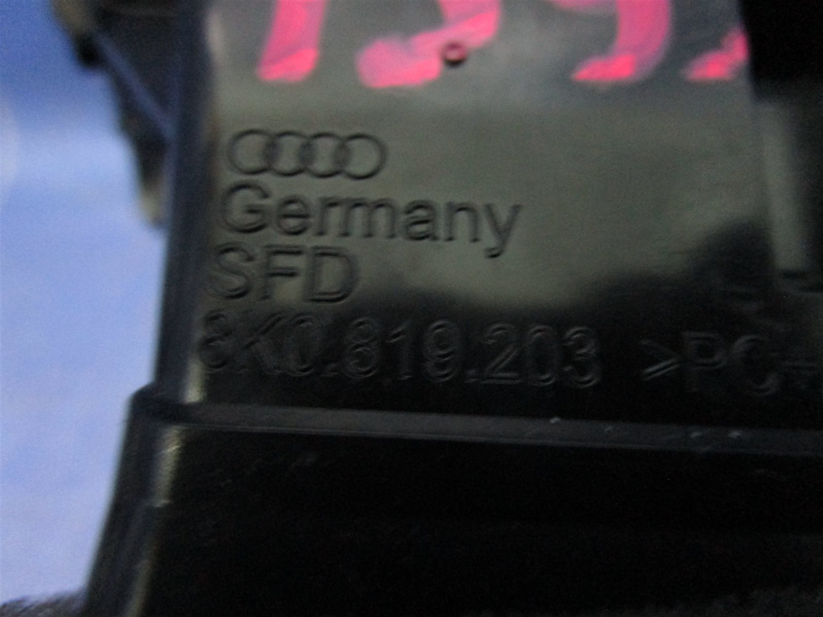 Дефлектор задний A4 2011 B8 8K2 / 8K5 CDN Дефлектор задний A4 2011 B8 8K2 / 8K5 CDN
