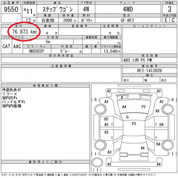 АКПП STEPWGN 1999 RF2 B20B