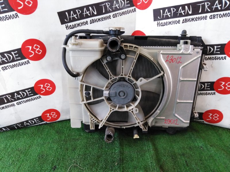 Радиатор охлаждения двигателя TOYOTA VITZ SCP90 1SZ-FE 16400-23160 контрактная