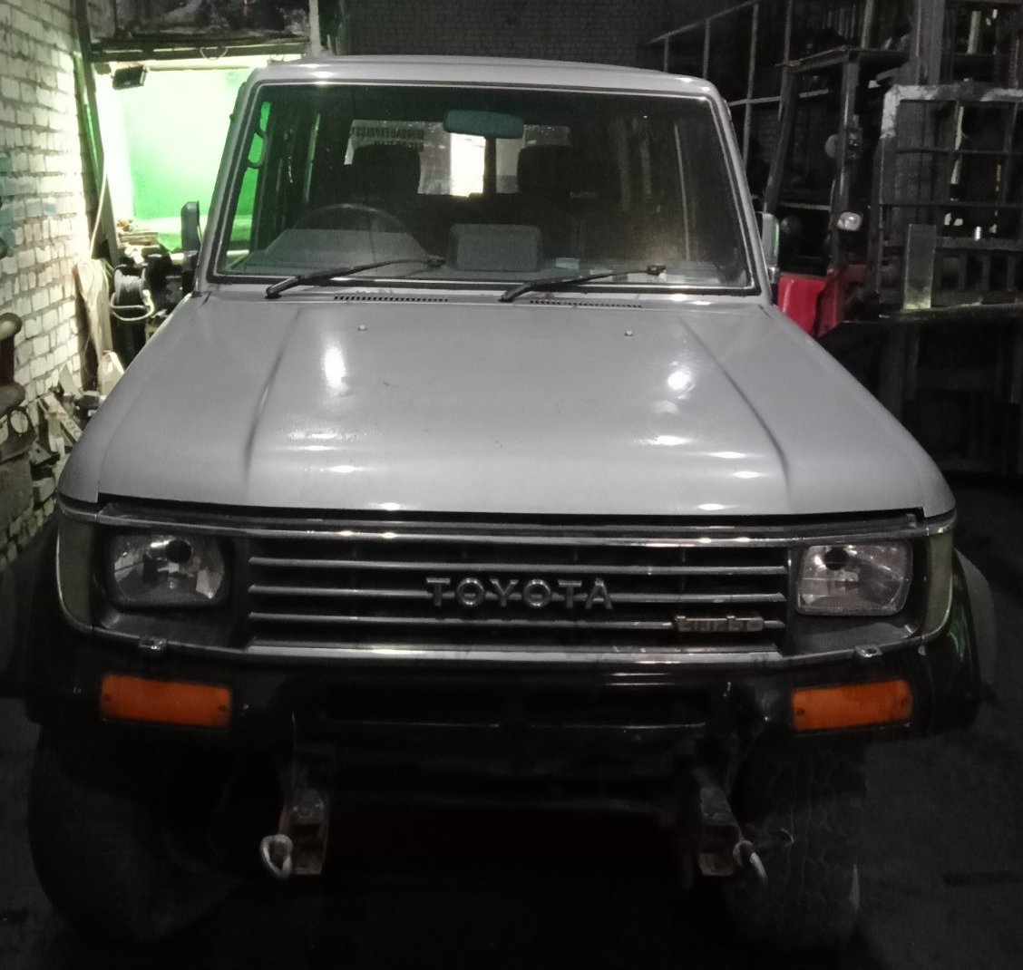 Замок боковой двери левый задний Toyota Land Cruiser LJ78 2L-TE 6934060040  id53135 запчасть контрактная купить в Нижнем Новгороде, цена 600₽