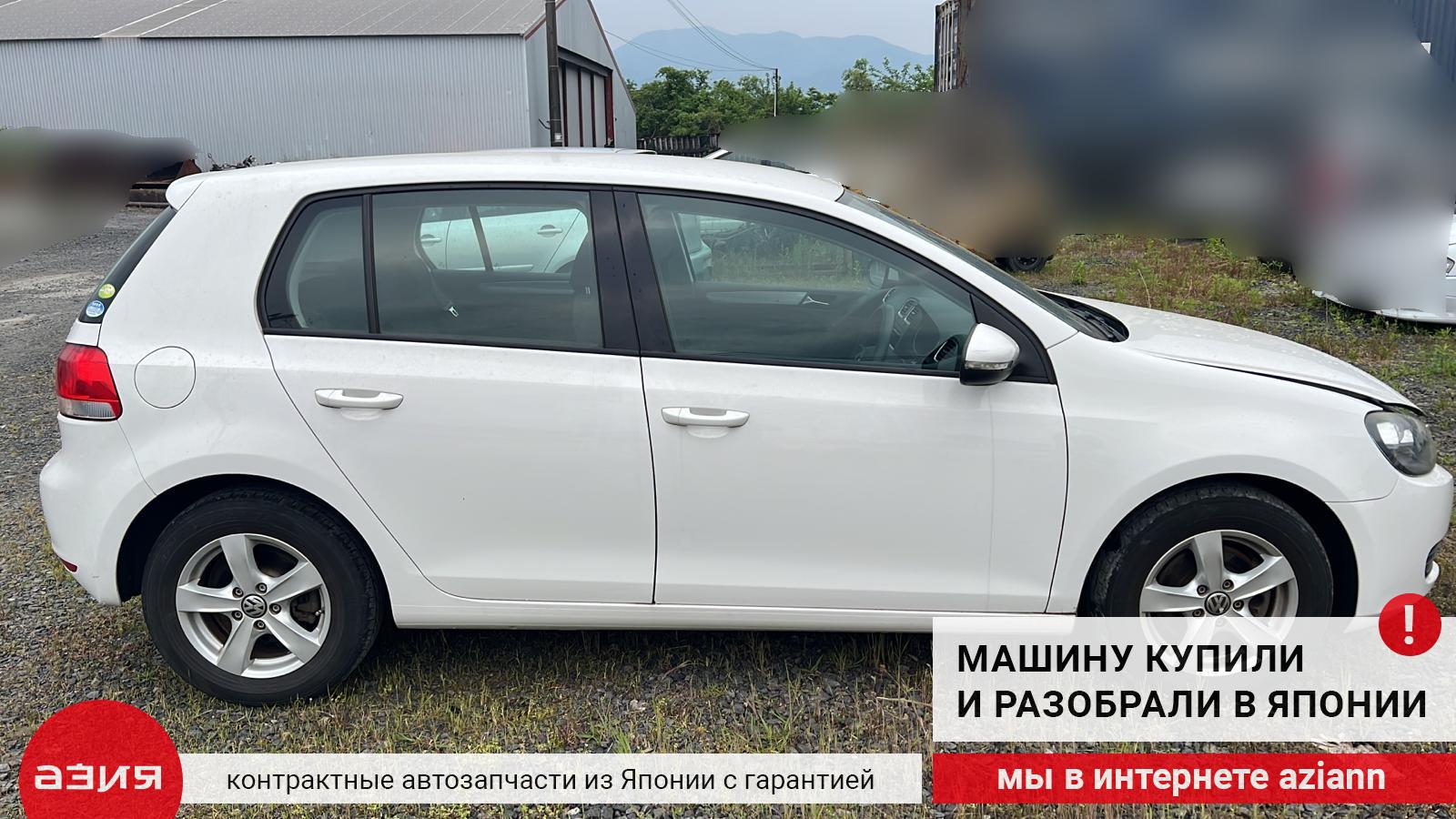 Лента подрулевая шлейф подушки безопасности Volkswagen Golf 2010 6 CBZB  (1.2t) 5K0953549A id75590 запчасть контрактная купить в Нижнем Новгороде,  цена 3900₽