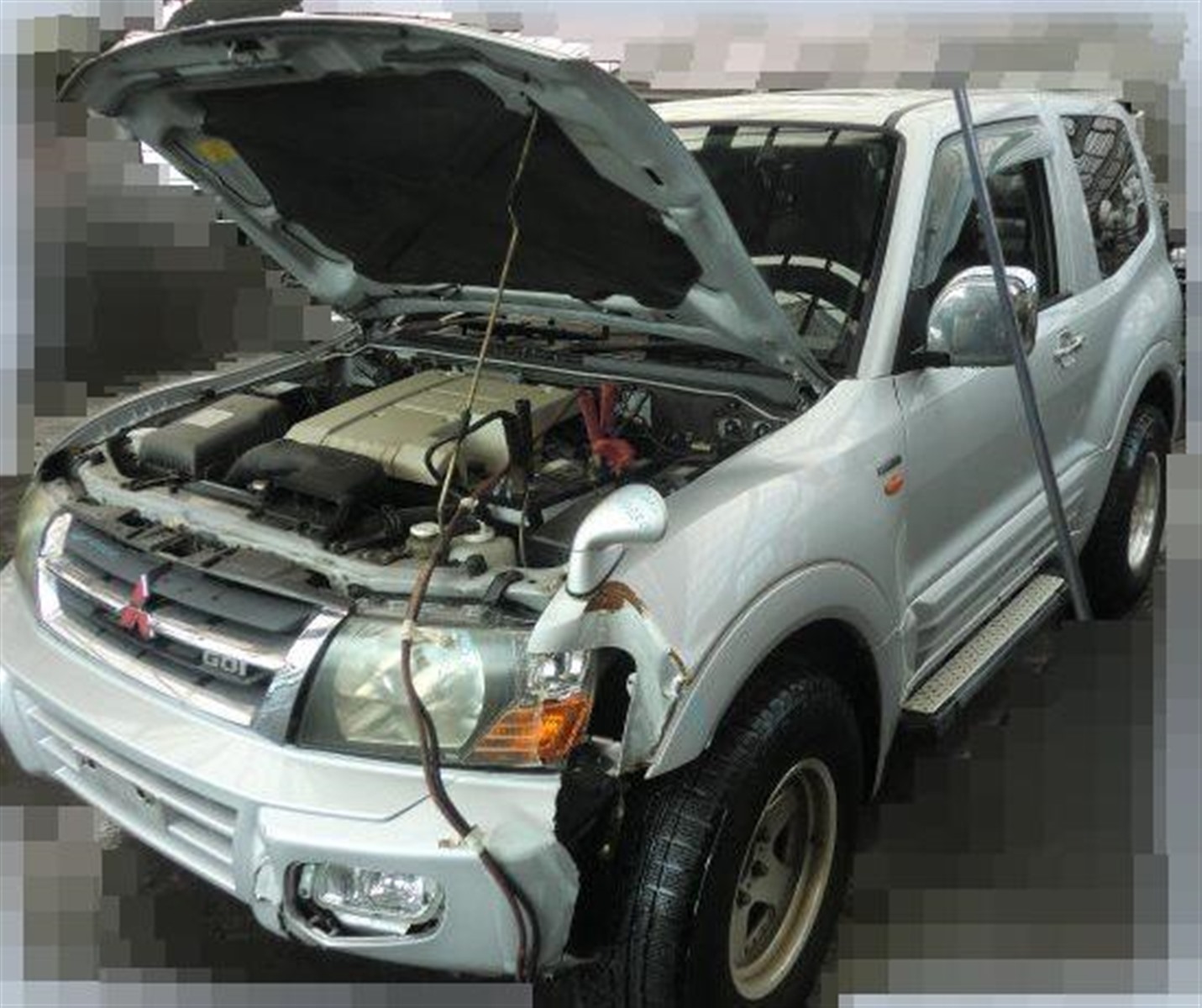 Автомобиль в разбор Mitsubishi Pajero 3 V65W 6G74 1454-2167 В Нижний  Новгород