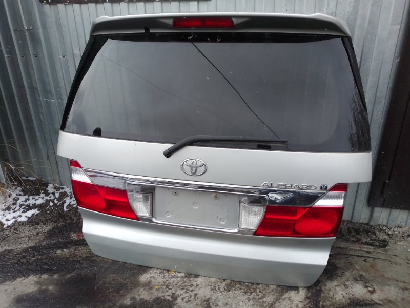 Дверь багажника Toyota Alphard 2003 ANH15 2AZ-FE Б/У