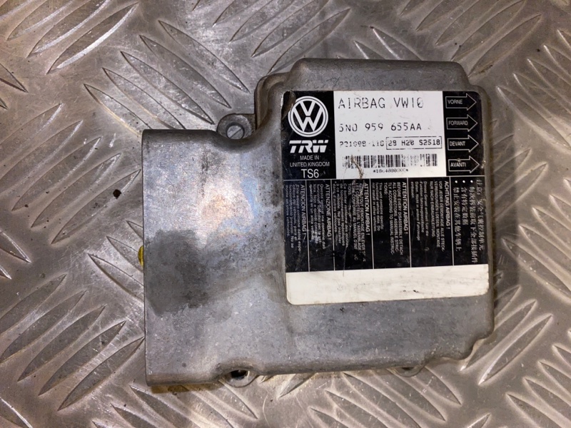 Блок управления AIR BAG Volkswagen Tiguan 2006-2017 CFFB 5N0959655AA Б/У