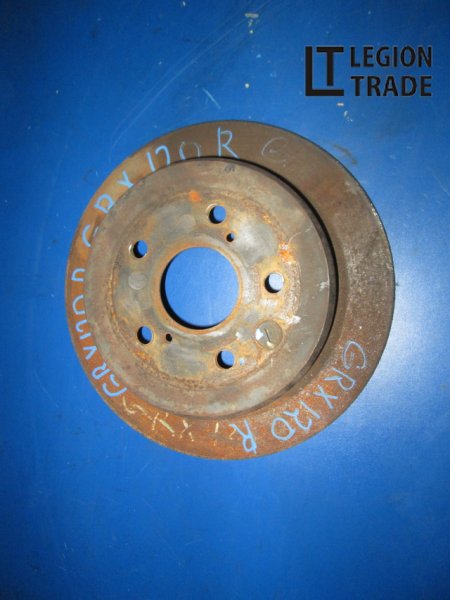 Тормозной диск задний TOYOTA MARK X 2005.09 GRX120 4GRFSE контрактная