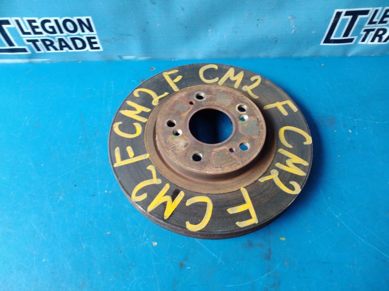 Тормозной диск передний HONDA ACCORD CM2 контрактная