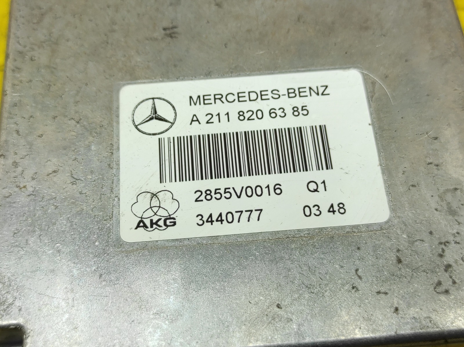 Блок телефона Mercedes-Benz 2004 W220 M113.960 5.0 A2118206385 купить  контрактная id44395