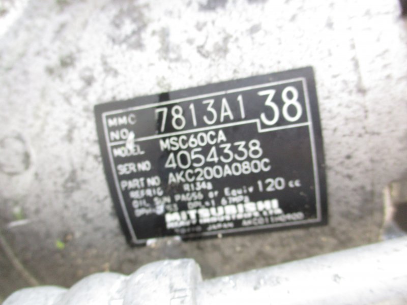 Компрессор кондиционера MITSUBISHI COLT Z23W 4A91