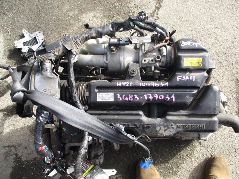 Двигатель MITSUBISHI MINICA 2005 H42A 3G83 контрактная