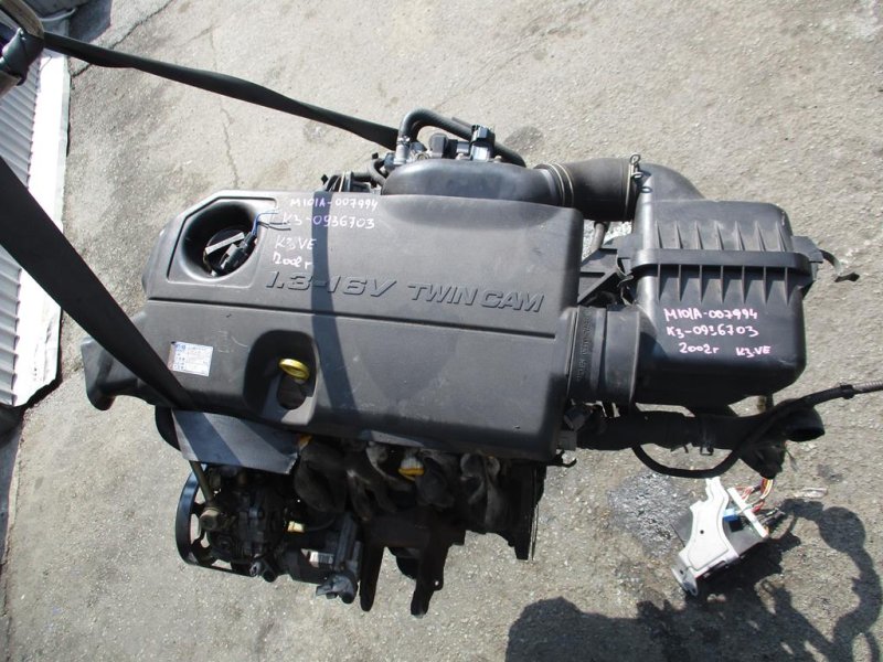 Двигатель TOYOTA DUET 2002 M101A K3VE контрактная