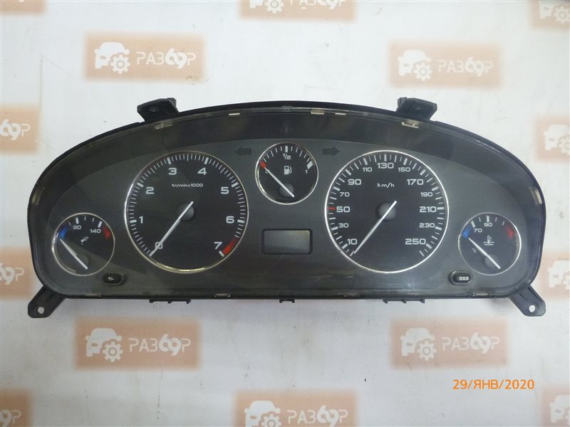 Панель приборов Peugeot 406 2003 8B 2.0 9648213780 Б/У