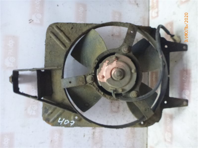 Элекровентилятор охлаждения двигателя на ВАЗ 2104, 2105, 2107 инжектор с кожухом