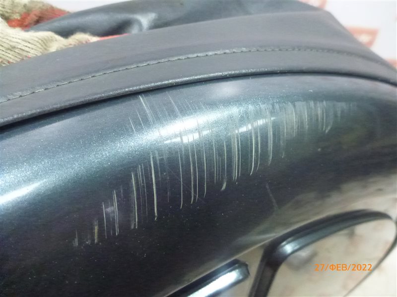 Чехол для запасного колеса серый S/R13-14, Диаметр до 70 см (Эко-кожа)