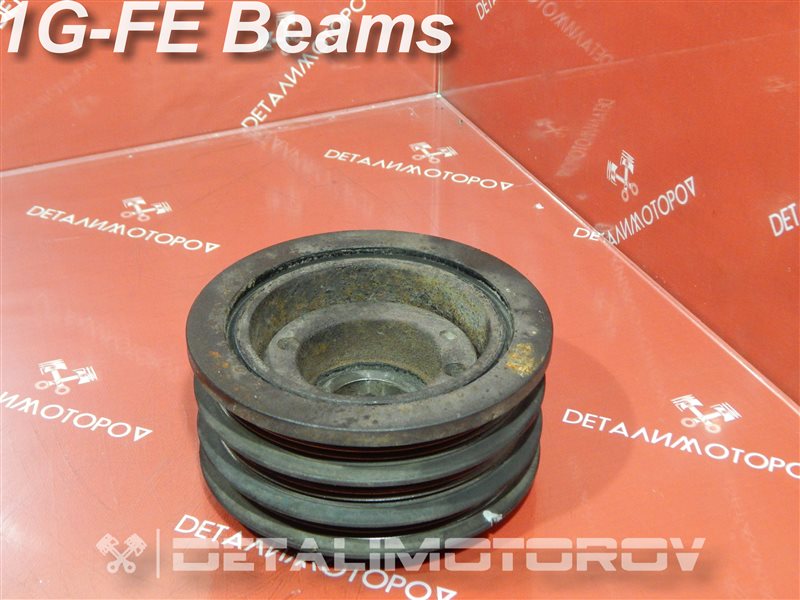 Шкив коленвала Toyota 1G-FE 13407-70090 Б/У