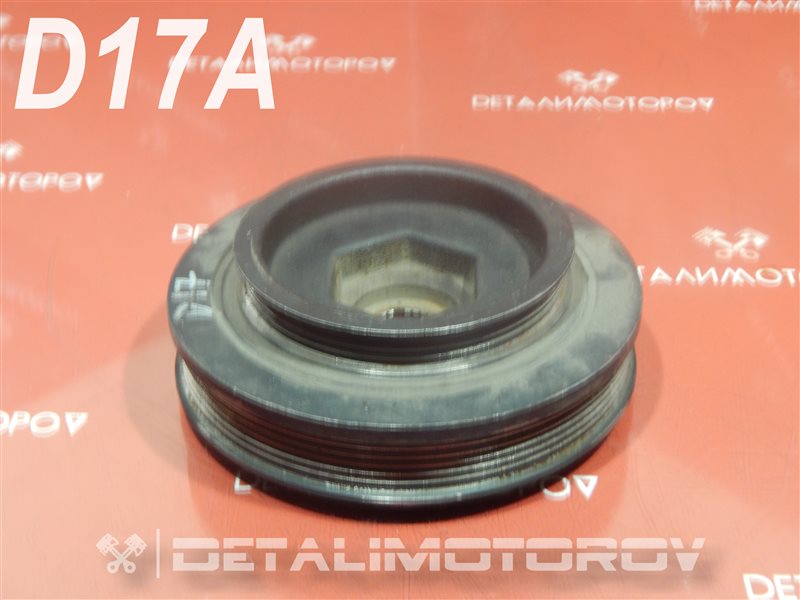 Шкив коленвала Honda D17A 13810-PSA-J01 Б/У