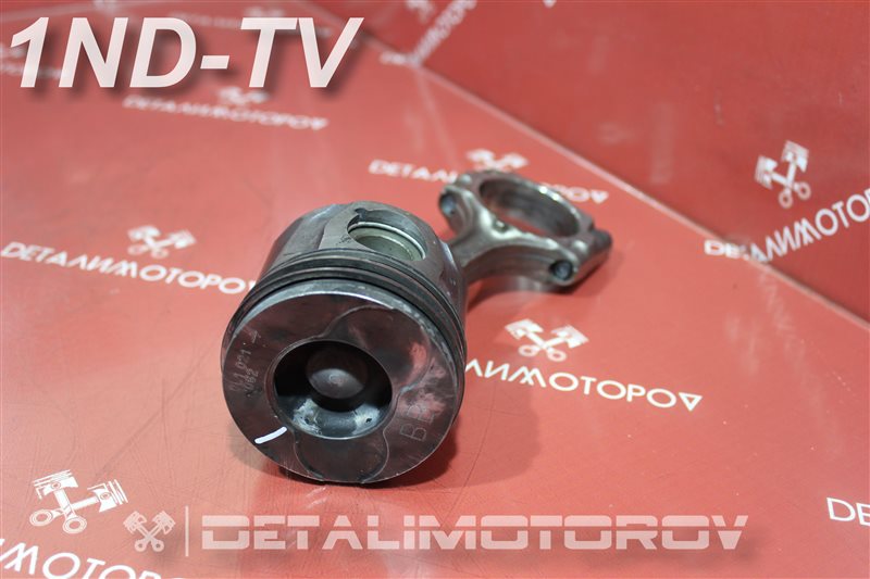 Поршень с шатуном Toyota Auris NDE150 1ND-TV 13101-0N021 Б/У