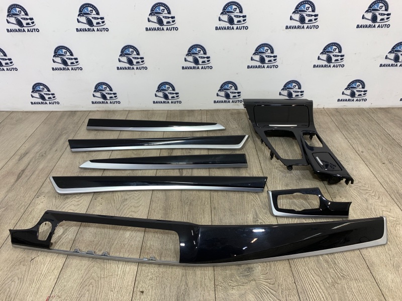 Комплект декоративных накладок салона BMW 5 2011 F11 N47D20C 51459166649 контрактная