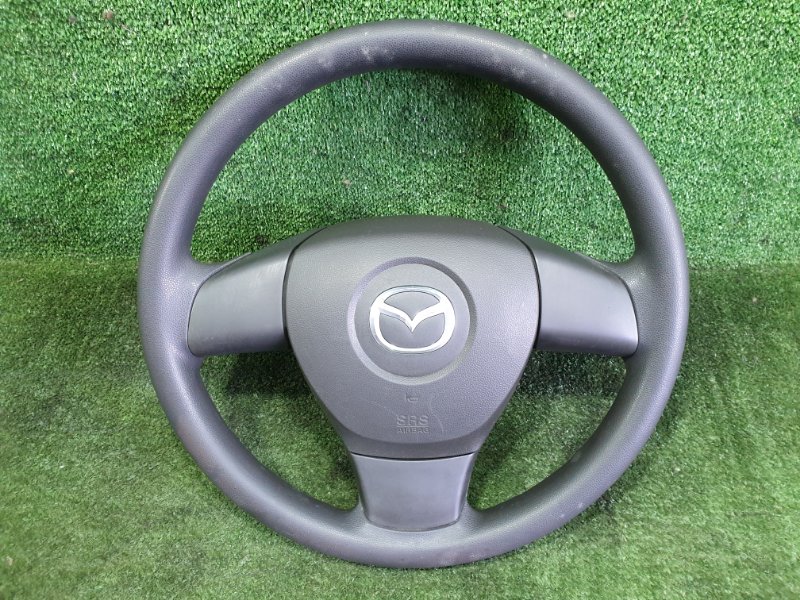 Руль с airbag MAZDA MPV 2006 LY3P L3VE L206-57-K00D контрактная