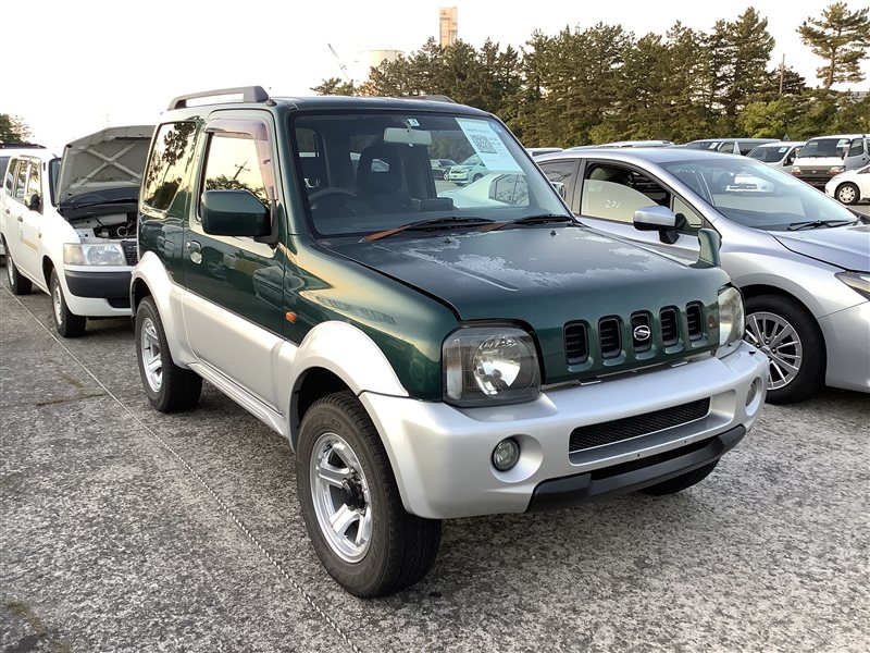 Стекло собачника заднее левое JIMNY WIDE 2003 JB43W M13A